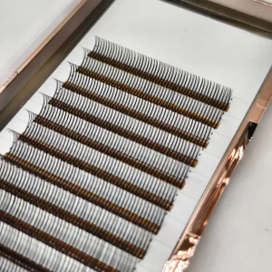 5D Premade Spikes Angel Lash Bloom Easy Fan Eyelash Extension Wet 5D Flora Wet Lash Natural Soft Individual Fairy