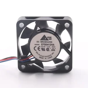 5V 12V 24V 48V DC AC EC 4010 40x40x10mm 0.12A Dual Ball Bearing CPU Computer Chassis Cooling Fan EFB0412HA