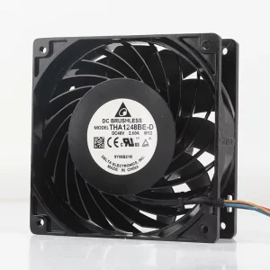 5V 12V 24V DC 48V 2.60A AC EC 12038 120x120x38MM 12CM Large Air Volume Aluminum Frame Brute Force THA1248BE-D Cooling Fan