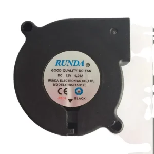 5V 12V 24V Small 50x50x15mm 5015 Blower Fan with Plastic Blades and DC Motor Low Pressure OEM and ODM 5CM Blower High Pressure