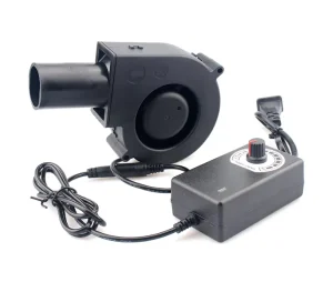 5V 12V DC Centrifugal Blower Fan 97x33mm Mini Turbo Air Blower NMB Ball Bearing High Speed with Variable Speed Controller