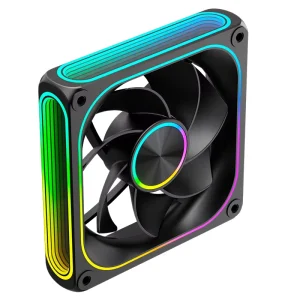5V 3Pin ARGB 120mm Gaming PC Cooling Fan PWM 4Pin Control Computer Cooling Fan for Gamer Computer Case OEM