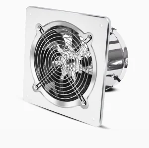 6 7 8 10 12 ” Cr Steel High Speed Industrial Exhaust Fan Ventilation Extractor Wall Mounted Kitchen Exhaust Fan