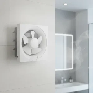6 8 10 12 Inch Electric Plastic 120V 220 240V Copper Motor 258m h Airflow OEM ODM Bathroom Kitchen Wall Mount Exhaust Fan