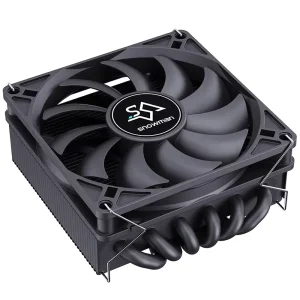 6 Heat Pipe PC CPU Cooler Fan Heat Sink with PWM 4 Pin No LED Mini Low Profile Radiator