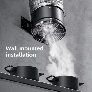 6 INCH CE CERTIFIED 100mm Electric Low Noise Pipe Type Ventilation Exhaust Fan for Household Use with 7 Blades Fans for Home