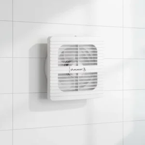 6 Inch High Air Volume Electric Plastic Bathroom Ventilation Fan with Mosquito Screen Window Mount Exhaust Fan OEM ODM