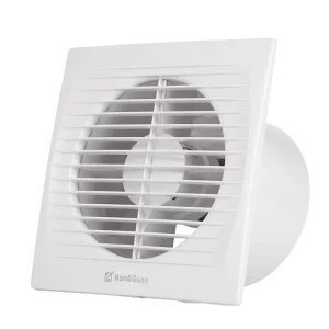 6 Inch High Efficiency Ultra Thin Panel Waterproof Wall Mounted Exhaust Fan with Fashionable Outlines