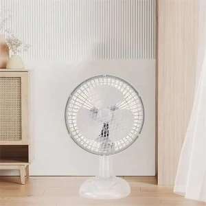 6 Inch Oscillating 2 Speed Low Noise Table Fan Mute Energy Saving Desk Cooling Table Fan