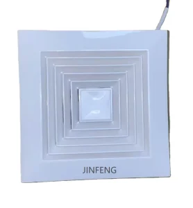 6 inch 110V Electric Ceiling mounted Exhaust Fan Equipped 25W Quiet Motor PP Material Household Bathroom Air Extractor One year