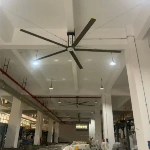 6.1m 20ft HVLS Industrial Large Ceiling Fan Aluminum Free Big Fan for Warehouse Restaurant