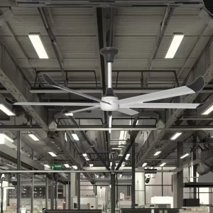 60/80/100/120in Industrial Commercial Ceiling Fan Large Electric Aluminum Fan DC Motor Commercial HVLS Ceiling Fans