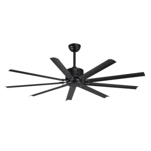 60 Inch Large Size Modern Design Good Air Flow Low Power Consumption Industrial DC Ceiling Fan