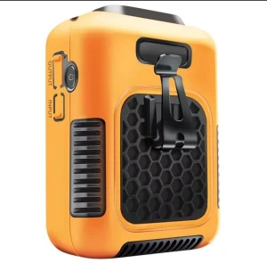 6000mAh Battery Bladeless Personal Fan Portable Waist Clip Multi Function Outdoor Tripod Fan Table Car Use Household Made