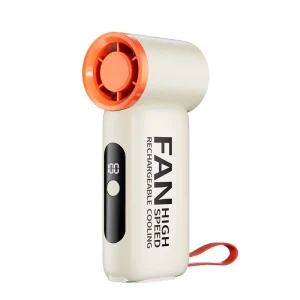 6000mAh High Speed USB Rechargeable Portable Mini Handheld Fan Household 100 Wind Speeds Turbo Mini Fan