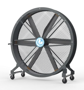 600mm 110V 220V 380V Portable AC PMSM Motor Touch Control Mobile Cooling Ventilation Fan Free Standing