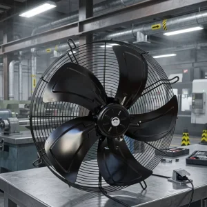 600mm Axial Exhaust Fan Carbon Steel Blades for Factory and Workshop