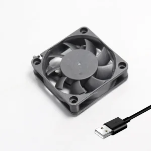 6015 DC 5V Electric Axial Cooling Fan 60x60x15mm 3500RPM Brushless Fan with 6cm USB Cable for Cabinet Router