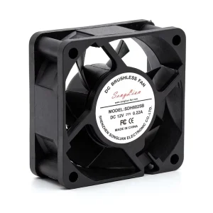 6025 Dc Cooling Fans 5V 12V 24V Sleeve Bearing Axial Fan 60X60X25mm for Car Seat Ventilation Automotive Interior Cooling System