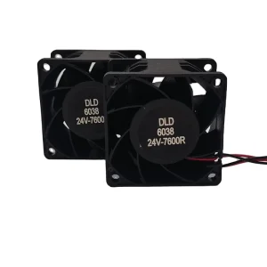 6038 12v 24v 5v High Speed DC Brushless Cooling Fan Customized Silent 60x60x38mm 48v Dc Axial Fan for Server