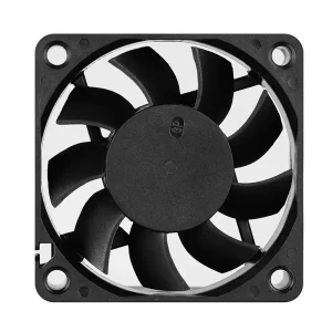 60x60x15 Brushless 6015 Axial Flow DC Cooling Fan 5V 12V 24V OEM ODM Plastic Blades Manufacturing Plant Electric Ventilation Fan
