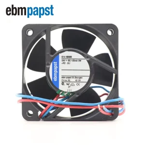 614NHHR A5E01052493AE 60x60x25mm 24V DC 3W 0.125A 56m3/h 6850rpm IP20 Ball Bearing Inverter Axial Flow Cooling Fan