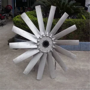 63/73 Inch Diameter Metal Industrial Exhaust Fan Impeller with 9 Nylon Blades
