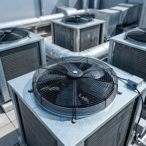 630mm AC Electric Motor Axial Fan Powerful Cooling for Large Condensing Units