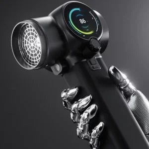 64mm High Speed Turbine Fan Violent Blower Handheld Wireless Turbofan Outdoor Powerful Fan for Dust Blowing and Car Washing