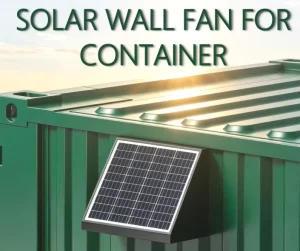 65W Solar Wall Vent Fan Wireless Hot Air Extractor for Containers Prefab Homes Attics Wiring Free Self Sufficient Cooling Vent