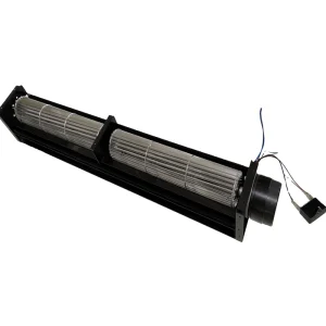 65mm AC Low Noise 220v 115V Aluminum Alloy Impeller Tangential Fan Blower Cross Flow Fireplace Fan 220V