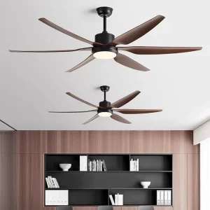 66 Inch Noiseless Led Ceiling Fan Remote Indoor Living Room Modern Ceiling Fan with Light