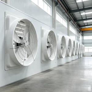 660# 660*660*450mm FRP Fiberglass Industrial Ventilation Exhaust Fan