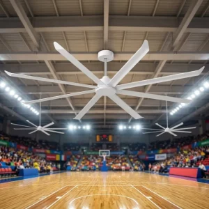 6ft/7ft/8ft/10ft European Modern LED Ceiling Fan Metal Construction 8 Aluminum Blades BLDC Reversible DC Motor Living Room