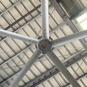 7.3m 24ft PMSM Motor Industrial Ceiling Fan Air Circulating HVLS Fan Dust Resistant Air Cooler