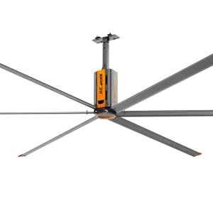 7.3m Industrial HVLS Ceiling Fan 15500m3 min Large Airflow for Factory Warehouse Ventilation