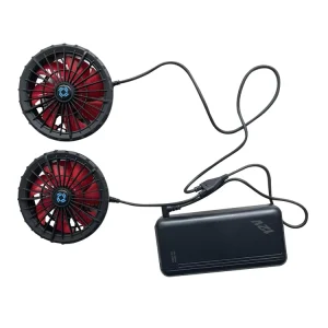 7.4V 9V 12V 15V 18V 20V Summer Cooling Fan Air Conditioning Clothes Low Noise Cooling Fans for 20000mah Battery