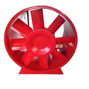 7.5kw Customized Silent Rolled Steel Medium Grey Cold Td Axial Flow Fan Duct Exhaust Fan Axial Flow Exhaust Ventilation Fan