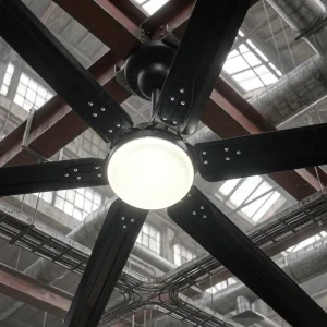 70 Inch Large Size 6 Blades Ceiling Fan 220V Energy Saving Motor OEM & ODM Custom Size for Living Room