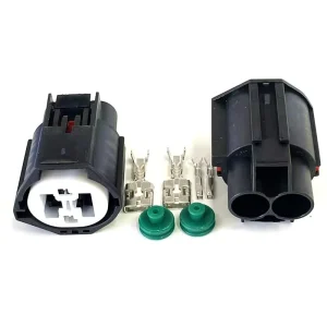 7282 8497 90 4Pin Car Radiator Fan Plug Electronic Waterproof Connector for Ford Focus Volvo Land Rover 7283 8497 90
