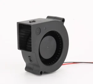 75 x 75 x 30mm 12V/24V DC Mini Blower Fan with Ball Bearing for Greenhouse Cooling Systems
