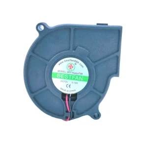 7530 Blower DC 12V Cooling Fan 5V 12V 24V 48V 72V Dual Ball Bearing Air Blower for Washing Machine Motor Bestfan 7530