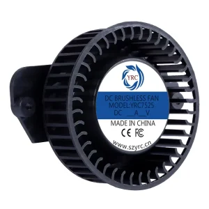75mm 12V 24V Frameless DC Cooling Fan 7525 75*75*25 mm PWM FG Function Radiator Ventilation Long Lifespan Ball Bearing Plastic