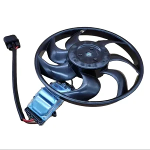 7L0959455F New Neutral Brand Radiator Cooling Fan Assembly for Audi Q7 for Cayenne VW Touareg 12V 300W 1 Year Warranty