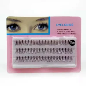 8 10 12 14mm Synthetic Silk Single Premade Volume Light Soft Handmade Individual Lash Fans Lash Extensions