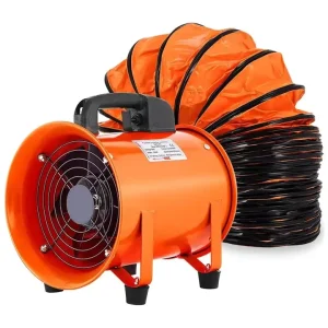 8 10 12 16 18 Inch 220V 50 60HZ Industrial Portable Axial Exhaust Blower Ventilation Duct Fan
