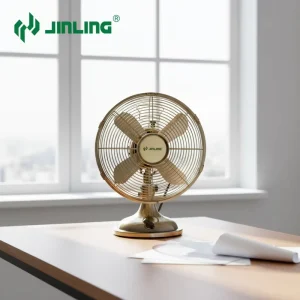 8” 10” 12” Customized Color Electric Full Metal Antique and Retro Outdoor Mechanical Control 3 Speed Table Fan