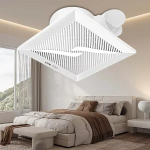 8/10/12 Inch Electric Wall Mounted Plastic Silent Exhaust Fan All Copper Motor Energy Saving Strong Wind Power for Kitchen