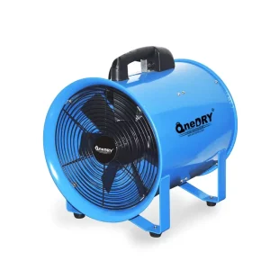 8″ 200mm 220V 50 60HZ High Airflow Portable Axial Ventilation Blower Fan for Construction Site Workshop Air Exhaust Ventilating