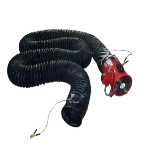 8 32 Inch Portable Ventilation Blower Fan 220V With Explosion proof Hose